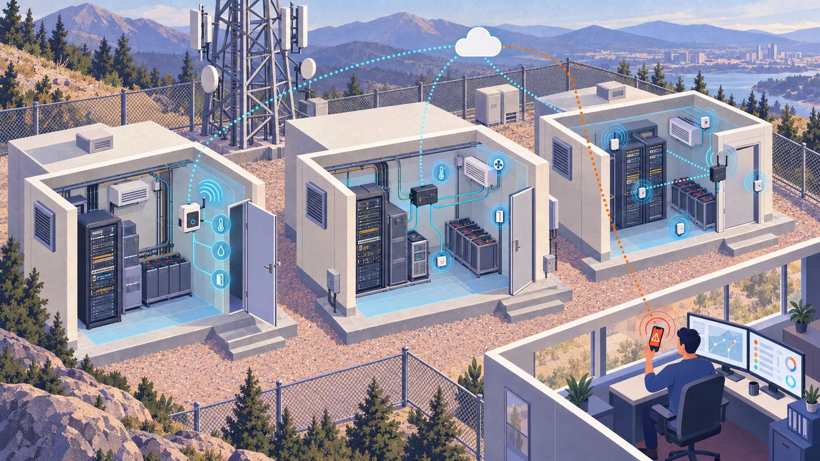 UbiBot vs Room Alert MAX vs Monnit vs HW Group: Which Is Better for Unattended Telecom Shelters?